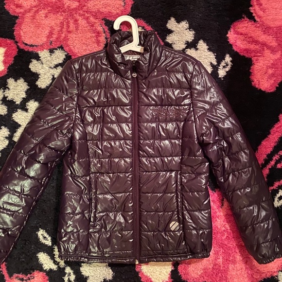 Vintage UFC Dark Purple Winter Jacket - Picture 1 of 7